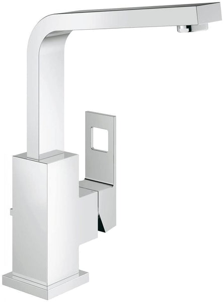 Grohe Eurocube High Spout Basin Mixer with Pop up Waste 23135000