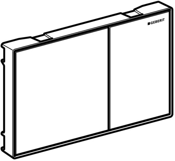 Geberit Sigma 60í«ÌÎ_Actuator Plate, Brushed Chrome, 115.640. GH. 1