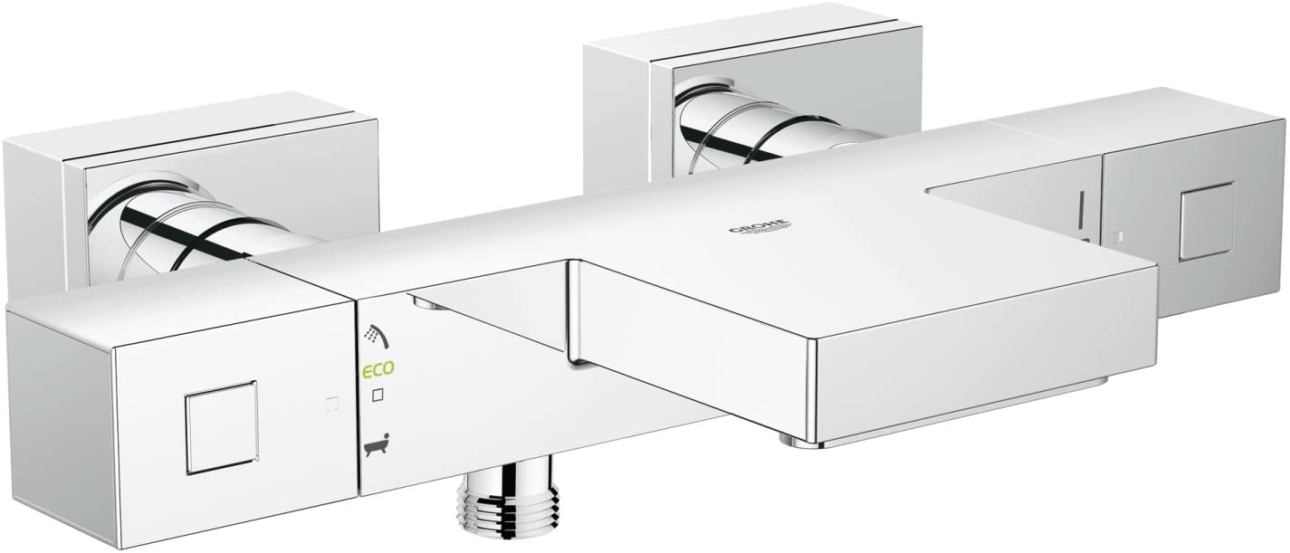 GROHE 34508000 Grohtherm Cube Thermostatic Bath & Shower Mixer