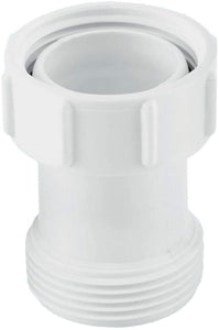 McAlpine T12A-2 Female Male Coupling-1í«_" BSP x 2" Length, White