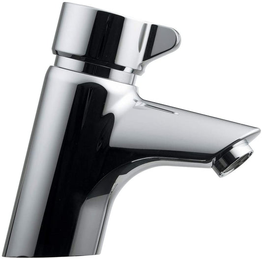 Armitage Shanks Avon 21 push button self-closing basin tap in chrome. B8263AA
