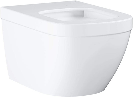 Grohe Euro Ceramic 3932800H Wall-Mounted Deep Flush Toilet with PureGuard Lotus Effect and PowerFlush White