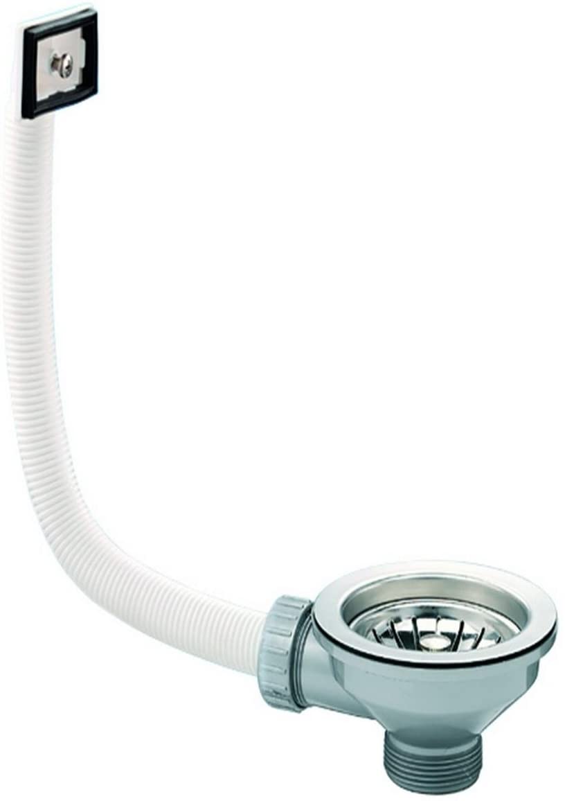 Pyramis Sieve Basket Valve, Diameter: 92, with Overflow in The Sink, Outlet and Overflow Set, Spare Part