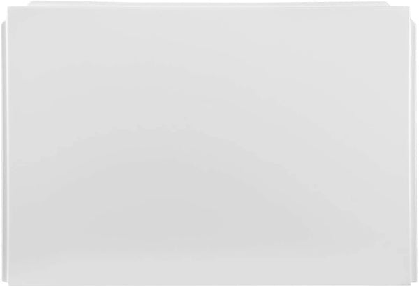 White Acrylic Bath End Panel