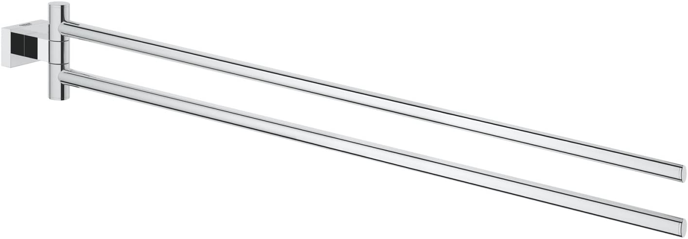 Essentials Cube 18 in. Double Towel Bar