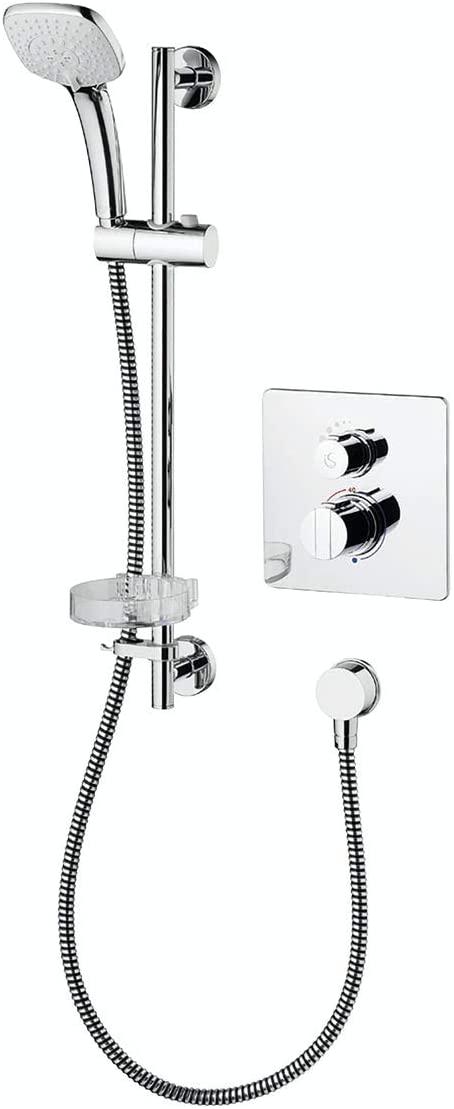 Ideal Standard Easybox Slim Square Concealed Thermostatic Mixer Shower
