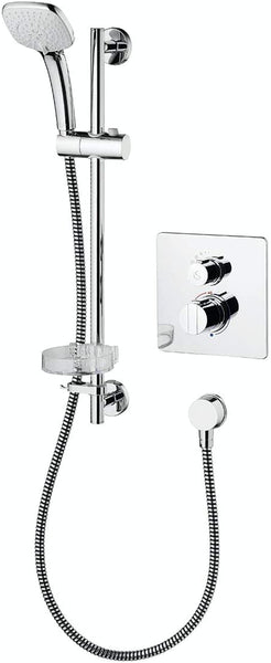 Ideal Standard Easybox Slim Square Concealed Thermostatic Mixer Shower