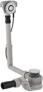 Geberit Bath Trap Push Button Overflow & Pop Up Waste Chrome - High Tall Baths