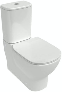 Ideal Standard T355701 Tesi Close Coupled Back-to-Wall Toilet with Aquablade Technology