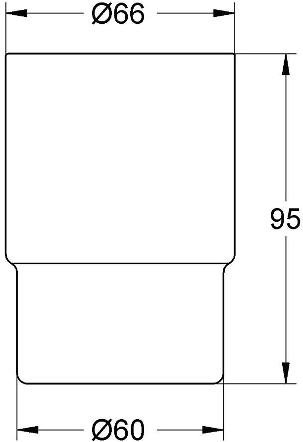 GROHE 40372001 | Toughened Glass
