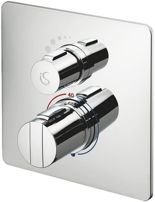 Ideal Standard Easybox Slim thermostatic shower valve. A5878AA
