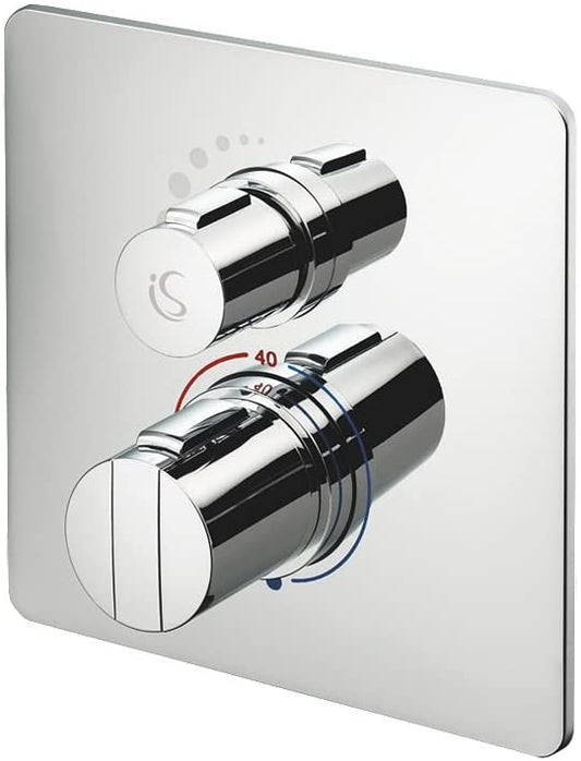 Ideal Standard Easybox Slim thermostatic shower valve. A5878AA
