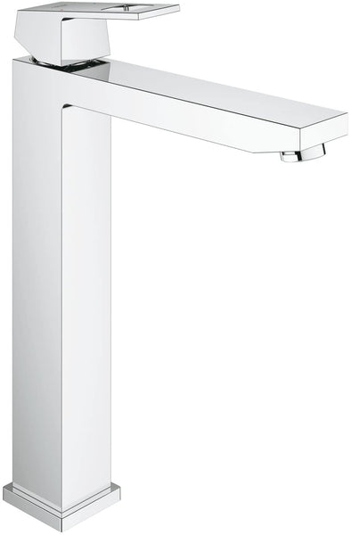 GROHE 23137000 Eurocube Pillar Tap (Smooth Body, Short Spout and Ecojoy)