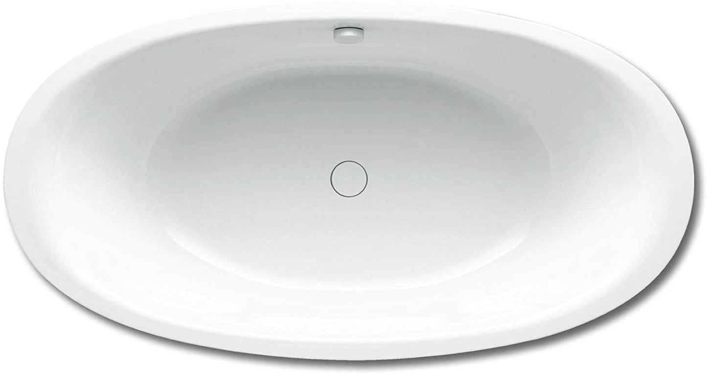 Kaldewei Ellipso Duo Oval 232-7, free standing 190x100cm, colour: White, with pearl effect - 286248053001