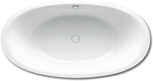 Kaldewei Ellipso Duo Oval 232-7, free standing 190x100cm, colour: White, with pearl effect - 286248053001