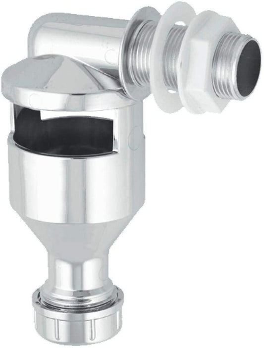 McAlpine Side Inlet Tun Dish with ̴_" Inlet x 19/23mm Universal Outlet TUN-3CP