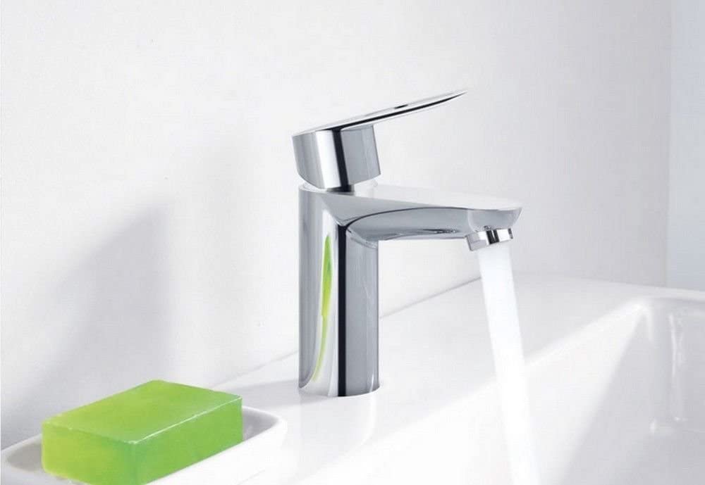 GROHE BAULOOP Modern Mono Basin Bath Bathroom Sink Mixer TAP with POP UP Waste 23335000