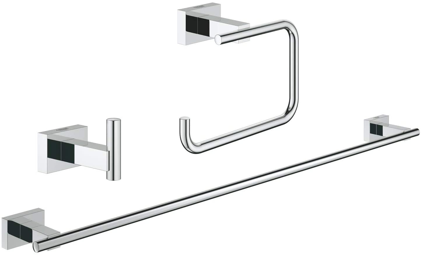 GROHE 40777001 | Essentials Cube Accessories Set