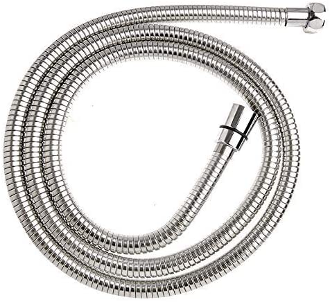 Croydex Essentials Reinforced Stainless Steel Stretch Shower Hose, 1.5-2.0 m
