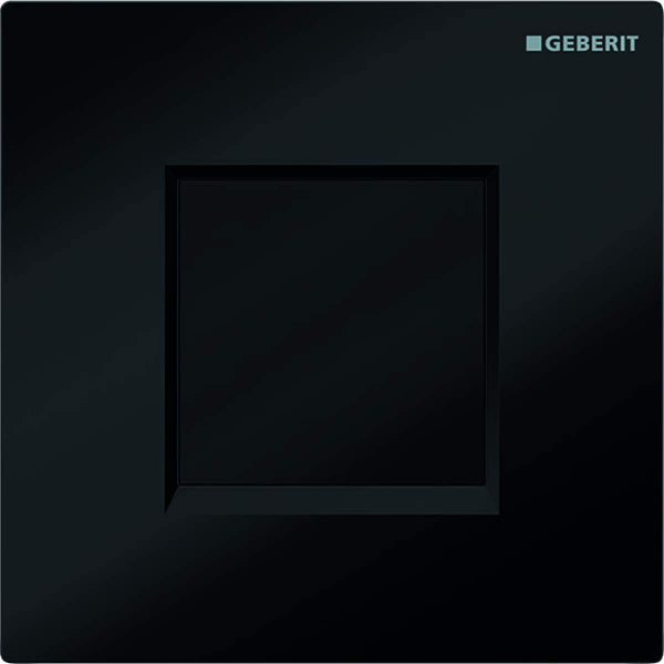 Geberit Sigma30 Urinal Flush Battery Black/Bright Chrome/Black - Flush Bathrooms