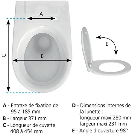 Double Child Generations Seat Toilet Seat with Slow-Close Mechanism̴æäÌÝÌÕ̴Ì_Gasket Ref. 95822310