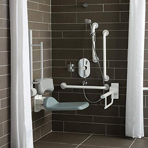 Armitage Shanks S6960RN Charcoal Contour 21 White Shower Room Pack