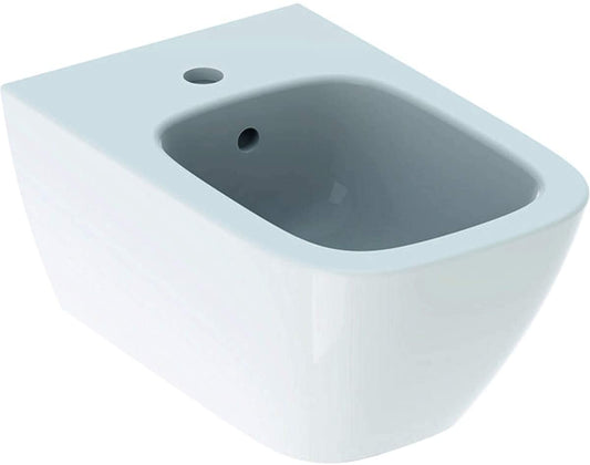 Geberit Smyle bidet, wall-mounted, closed shape, colour: White - 500.209.01.1