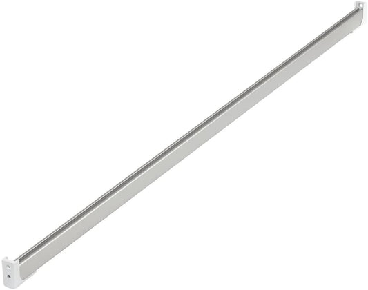 Croydex Straight Straight Shower Curtain Rail Aluminium Silver 915mm
