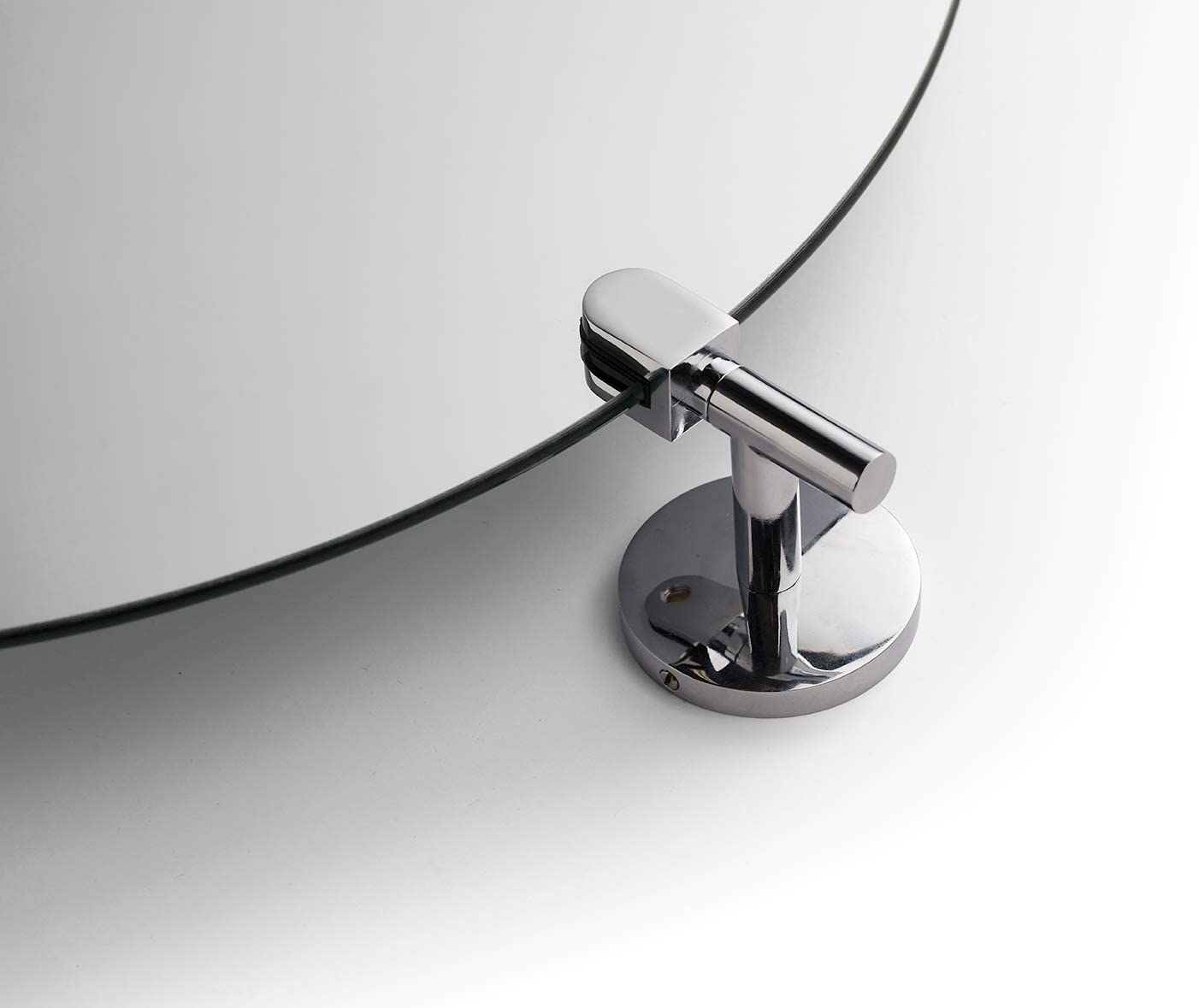 Croydex Hampstead Wall Mounted Mirror with Zinc Alloy Construction, Chrome