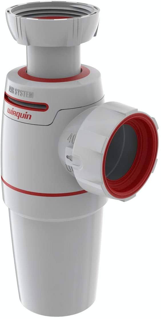 Wirquin Neo Air 1.1/2" 40mm Kitchen Sink Trap - Air Admittance Valve