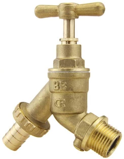 ARLEY 1/2" Brass Hose Union Bibcock-Double Check Valve 540HUDCV92