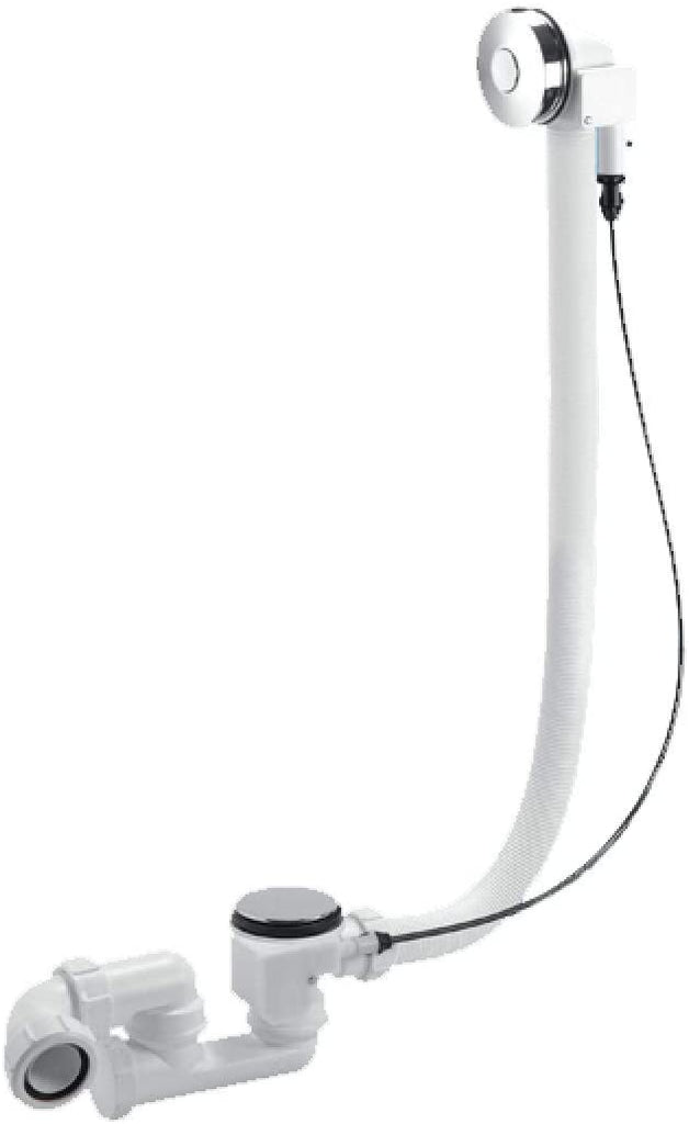 McAlpine 1̴_" Pop Up Push Button Bath Waste and Overflow PUBPB1M The One Stop Bathroom Shop