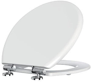 SIAMP 95950110" Cap Ferrat Premium Toilet Seat, White