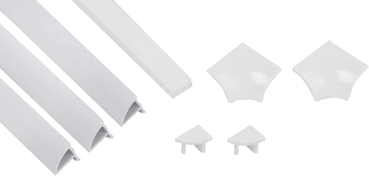 Croydex Universal Seal Trim Kit, Fabric, White, 54.4x23.6x6.4 cm