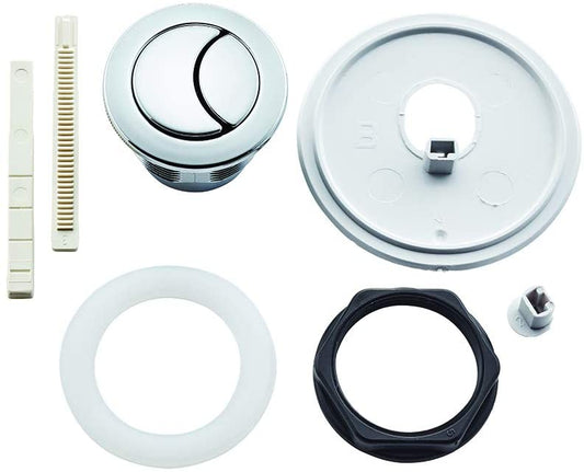 Ideal Standard EV343AA Short Ratchet Push Button Pack, Chrome