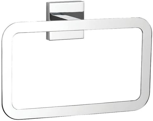 Croydex Cheadle Flexi-Fix Towel Ring Chrome