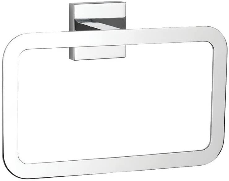 Croydex Cheadle Flexi-Fix Towel Ring Chrome
