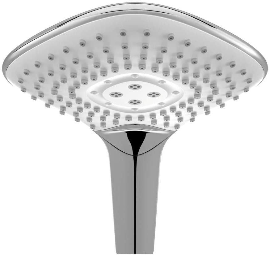 Ideal Standard B1762AA Idealrain EVO Jet Diamond Shower Rod with 3 Function Hand Held 600mm Wall Pole, Chrome