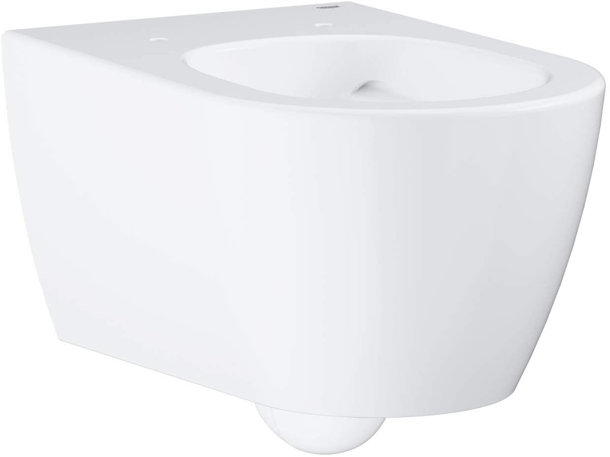Grohe Essence 3957100H Wall-Mounted Deep-P L-WC Ceramic PureGuard Outflow Horizontal Alpine White