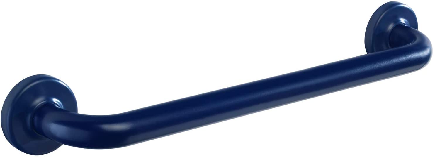 Twyford AV4902BE Blue Avalon Support Grab Rail, 600 mm, Bathroom