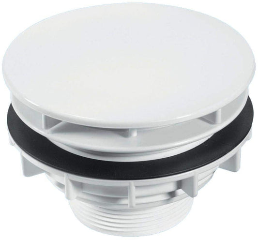 McAlpine 2" Plain White Flange High Flow Shower Waste SWHF6-WH