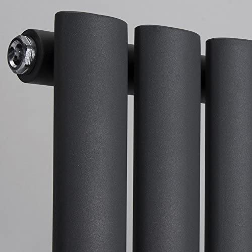 Reina Neva Anthracite Designer Radiator | 550 x 1003 Single | RND-HNV17A