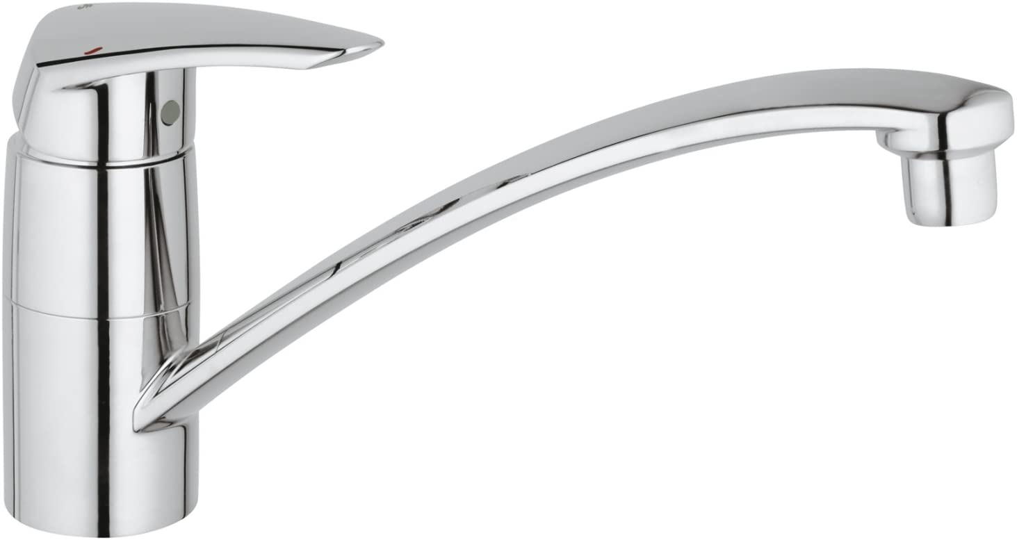 GROHE Eurodisc Kitchen Tap, 140 Degree Swivel Range