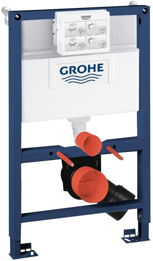 GROHE 38948000 0.82 m Rapid SL 2-in-1 Universal Installation System with 6-9Litre Flushing Cistern for WC