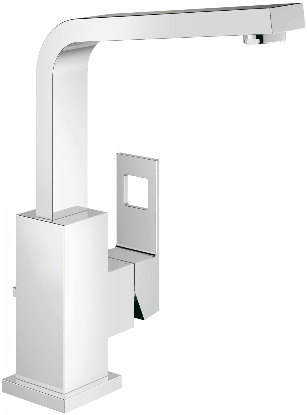 GROHE Eurocube Pillar Tap (Smooth Body, Short Spout and Ecojoy)