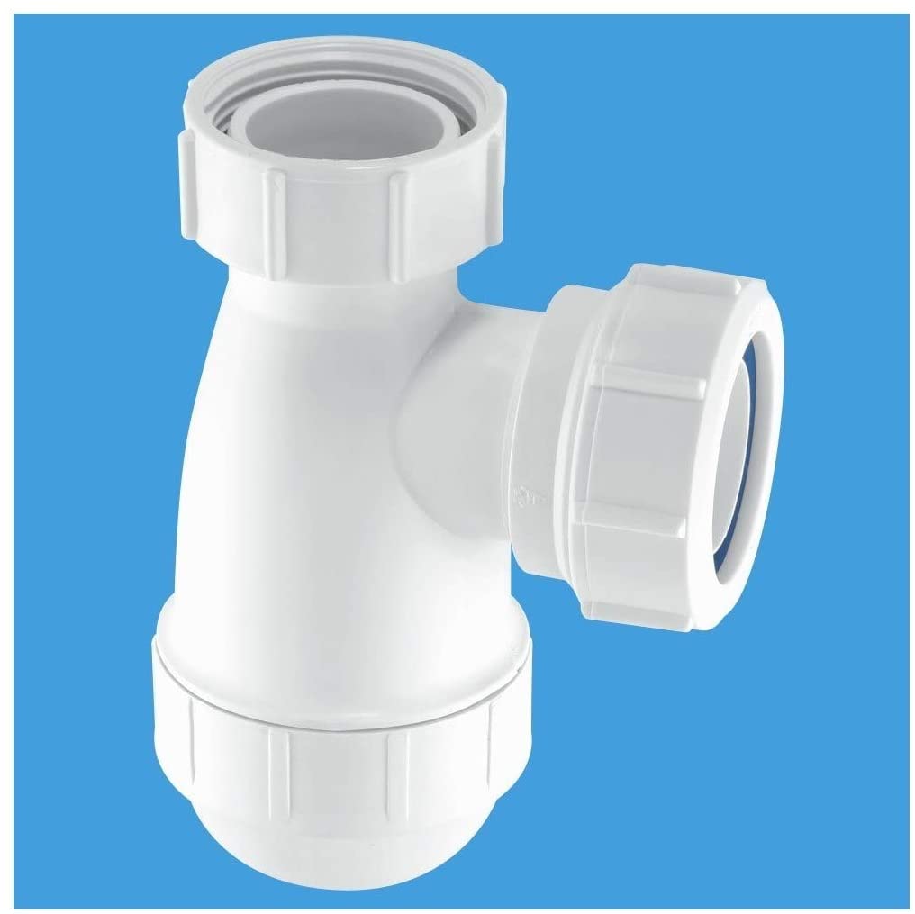 McAlpine E10 50mm Water Seal Bottle Trap with 1í«_" Multifit Outlet, White