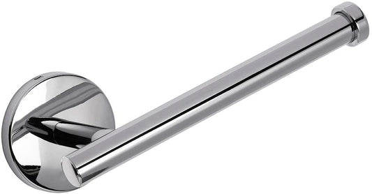 Croydex Hampstead Wall Mounted Toilet Roll Holder with Zinc Alloy Construction, Chrome