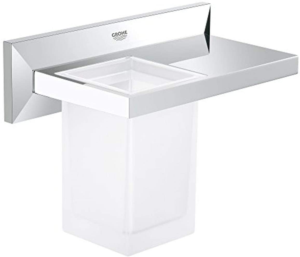 GROHE 40503000 Allure Brilliant Shelf with Tumbler - Chrome