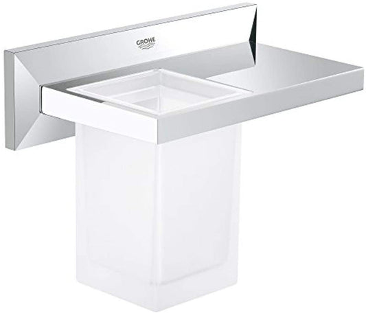 GROHE 40503000 Allure Brilliant Shelf with Tumbler - Chrome