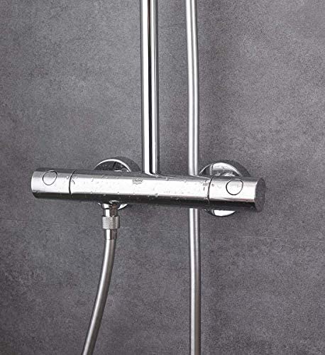 GROHE 27615001 Euphoria 260 Thermostatic Shower System, Chrome